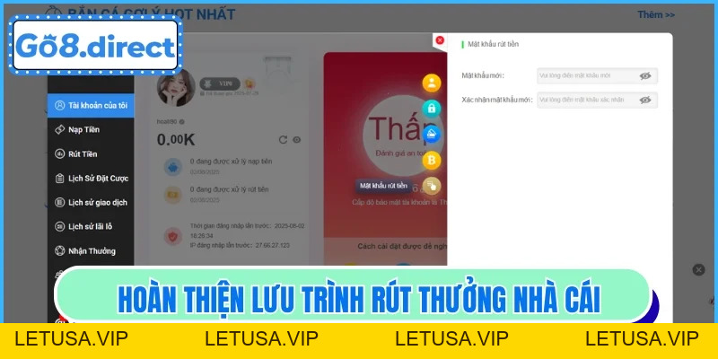 Rút Tiền mb88 - Thao Tác Chuẩn Chỉnh Cho Hội Viên Nhà Cái - letusa